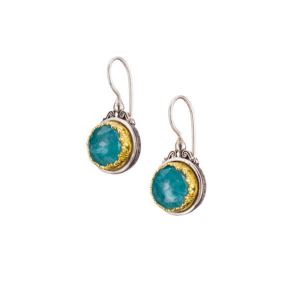 Iris Round earrings