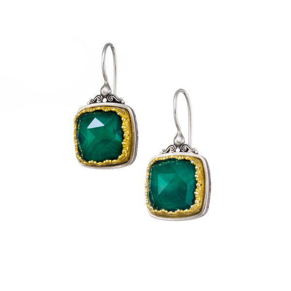 Iris Square earrings