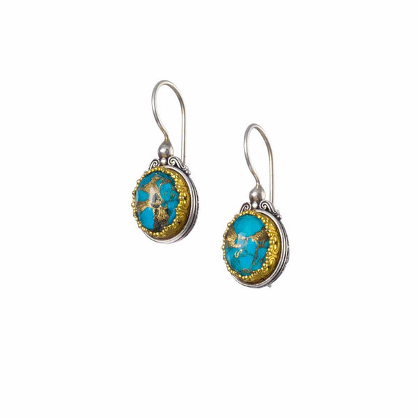 Iris Oval earrings