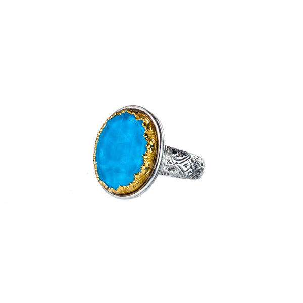 Iris Oval ring | Large
