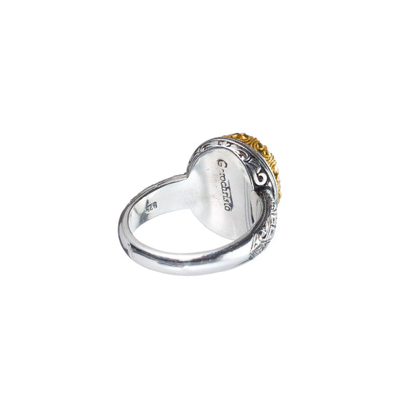 Iris Oval ring | Large