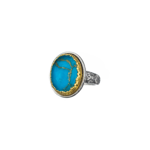 Iris Oval ring | Large