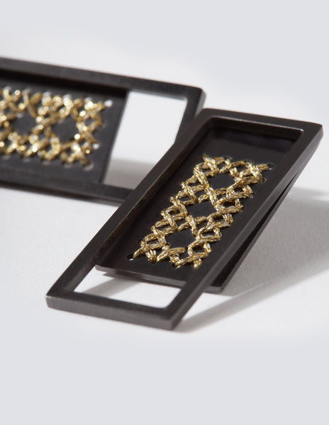 2Way Rectangle Earrings