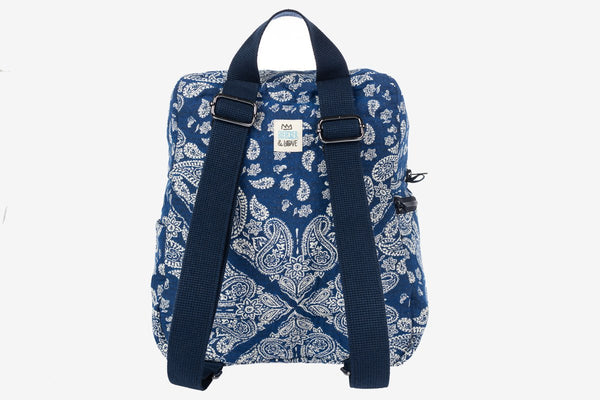 Bandana Blue Backpack