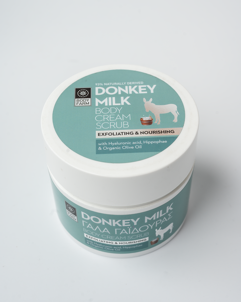 Body Cream Scrub Donkey Milk