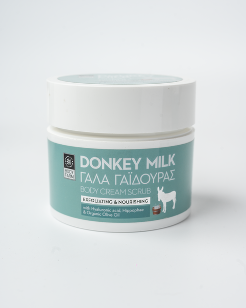 Body Cream Scrub Donkey Milk