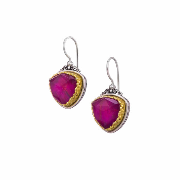 Iris Hearts earrings