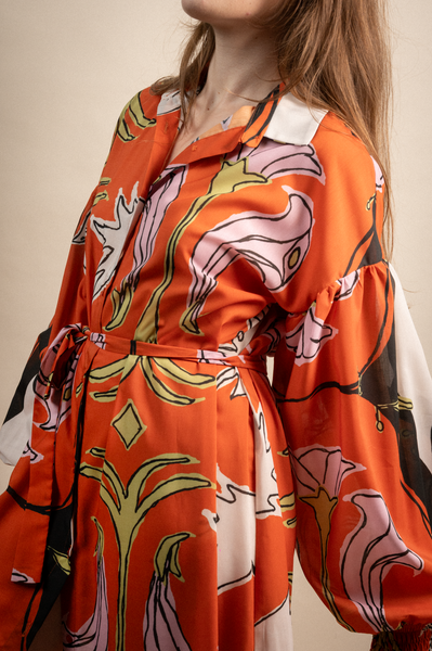 Athena Swank Fine Maxi Shirt Dress