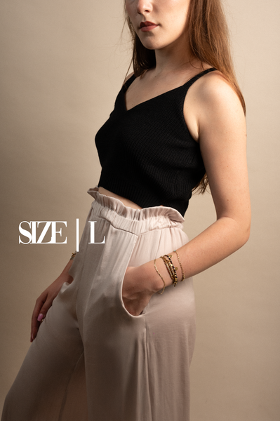Silk Pants Ecru