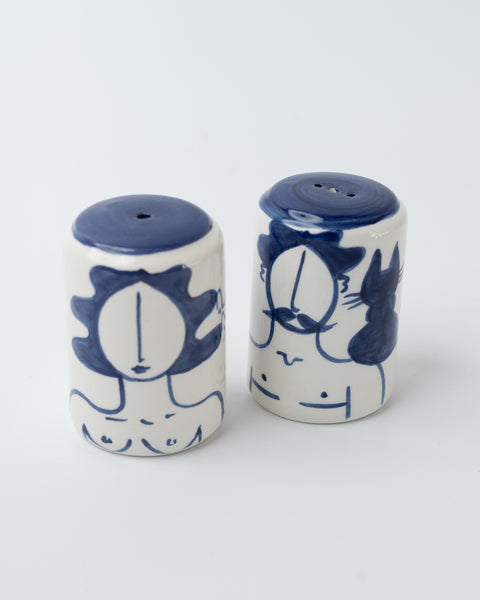 Ceramic Salt & Pepper - Naked Collection
