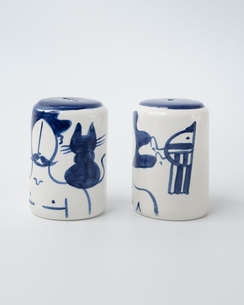Ceramic Salt & Pepper - Naked Collection
