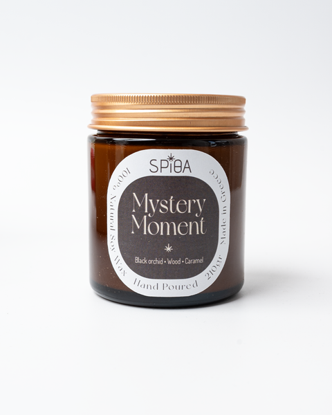 "Mystery Moment" | Wood & Caramel Candle