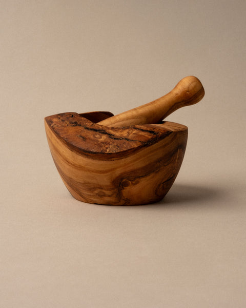 Olive Wood Mortar