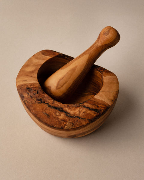 Olive Wood Mortar