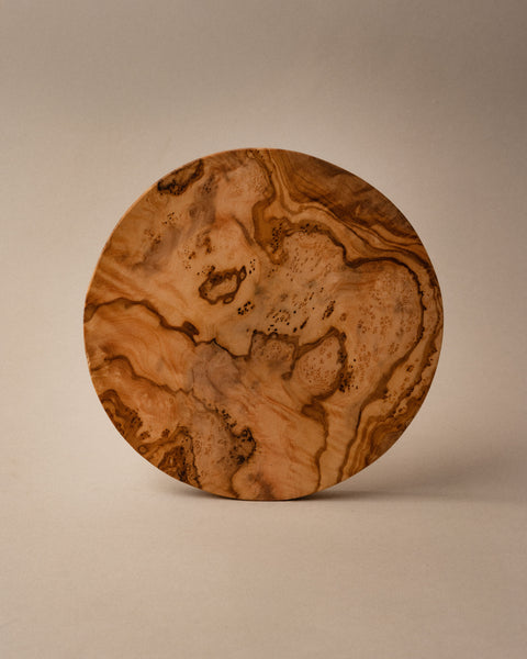 Olive Wood Cutting Board | Round