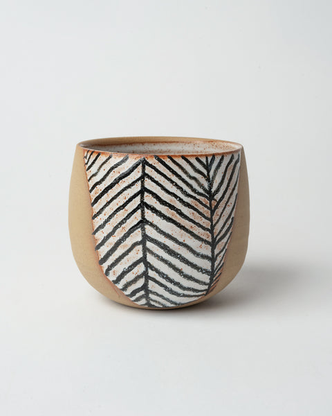 Ceramic Herringbone Mug