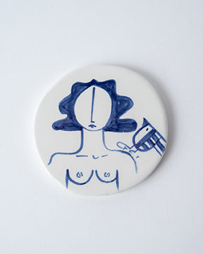 Ceramic Coaster - Naked Collection