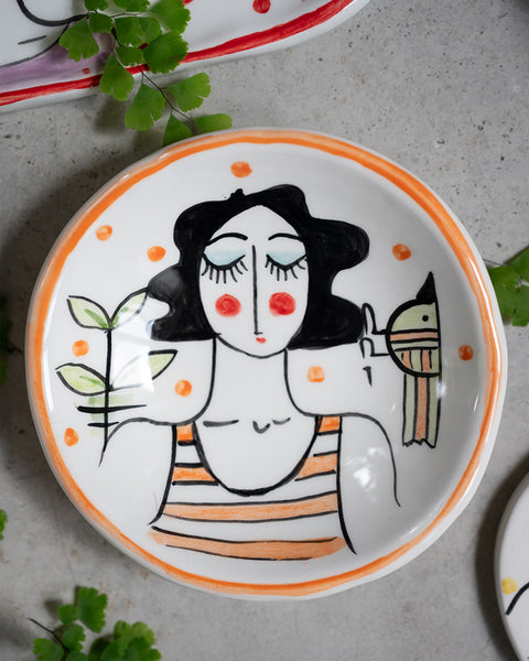 Ceramic Small Bowl - Colorful Collection