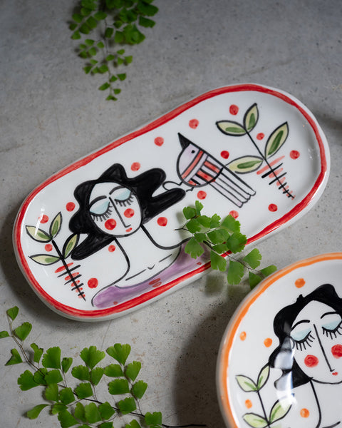 Ceramic Platter - Colorful Collection
