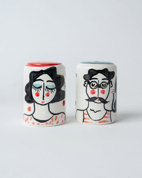 Ceramic Salt & Pepper - Colorful Collection