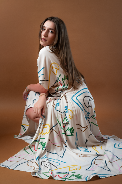 Serenity Maxi Wrap Dress