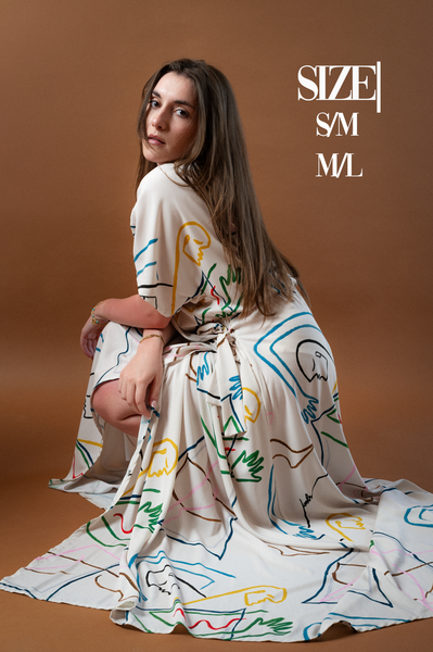 Serenity Maxi Wrap Dress