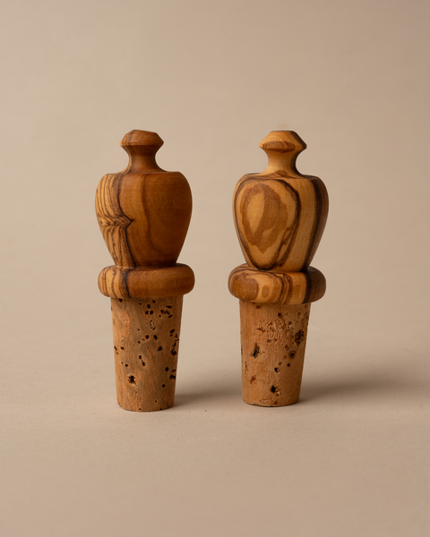 Olive Wood Wine Cork