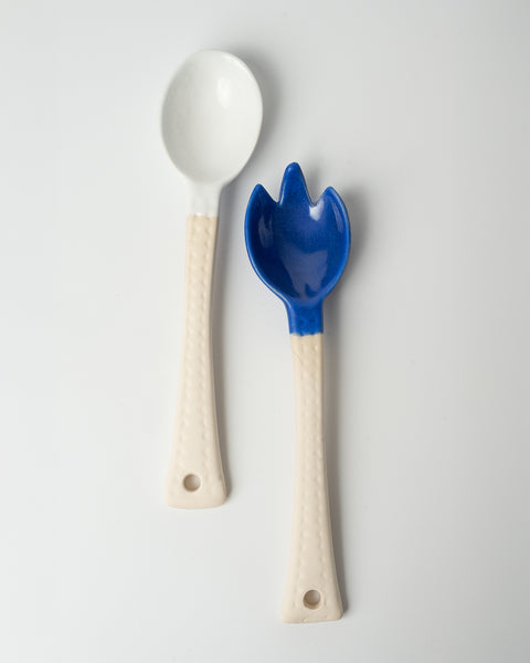 Ceramic Serving Spoons (Set of 2)