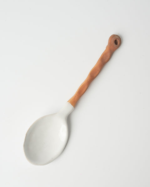 Small Serving Ceramic Spoon
