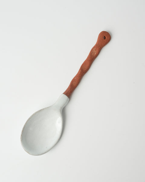 Small Serving Ceramic Spoon