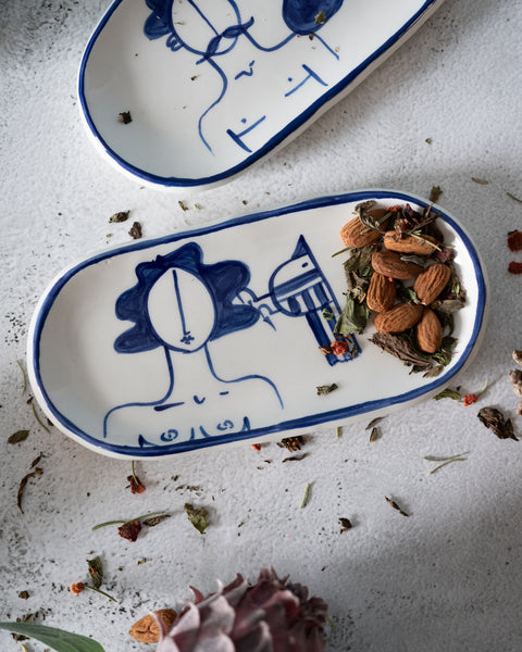 Ceramic Platter - Naked Collection
