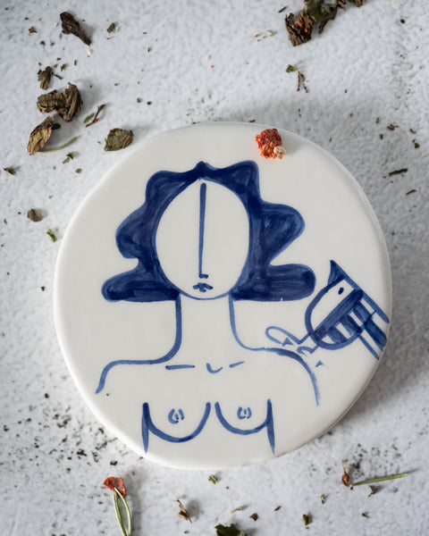 Ceramic Coaster - Naked Collection