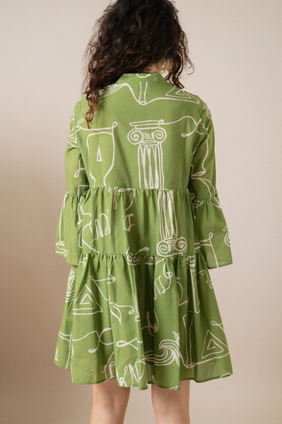 Kallisto Ruffle Mini Dress | Kion Decennial