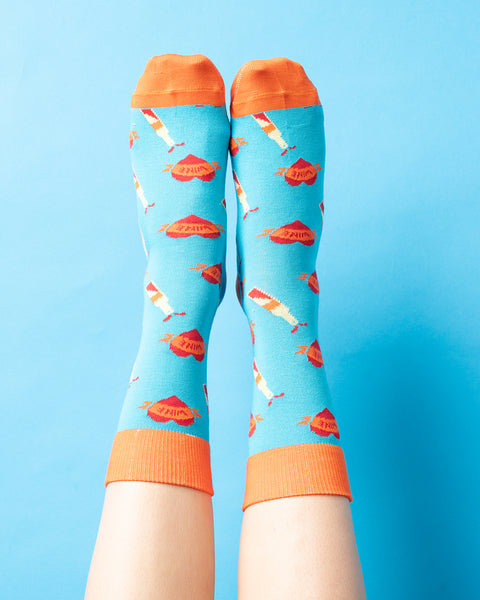 Sommelier Socks | TURQUOISE - Wine Lovers