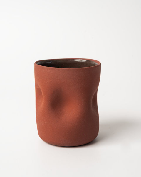 Ceramic Crumpled Tumbler