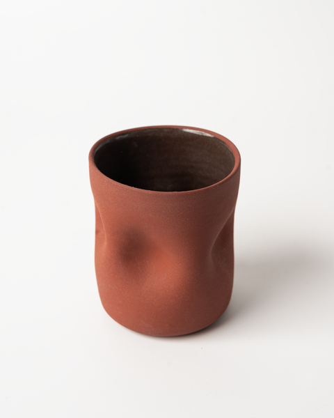 Ceramic Crumpled Tumbler