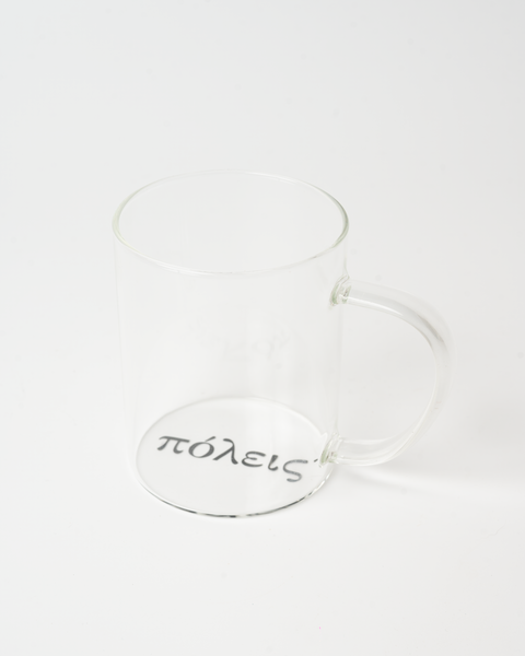 Glass mug