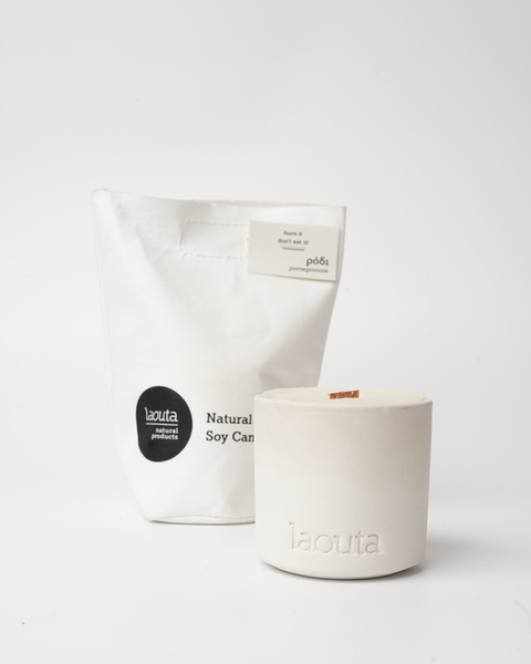 Natural Soy Candle Pomegranate