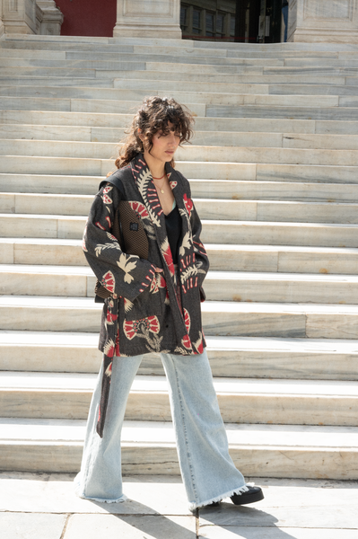 Jacket Floral Print