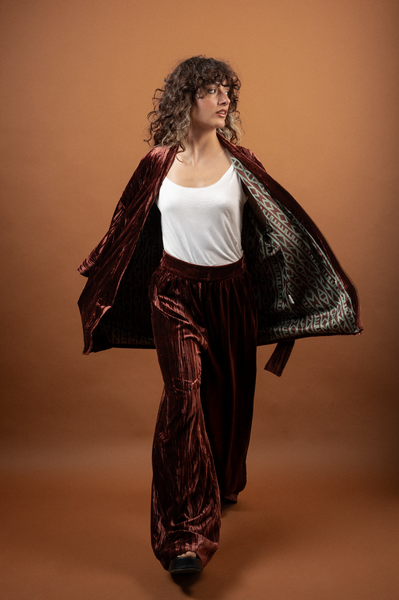 Ava Velour Jacket / Kimono