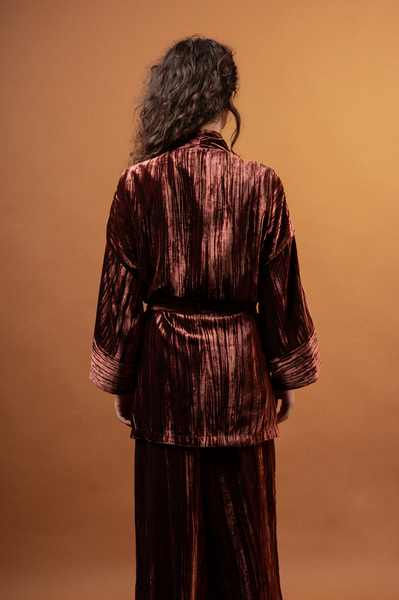 Ava Velour Jacket / Kimono