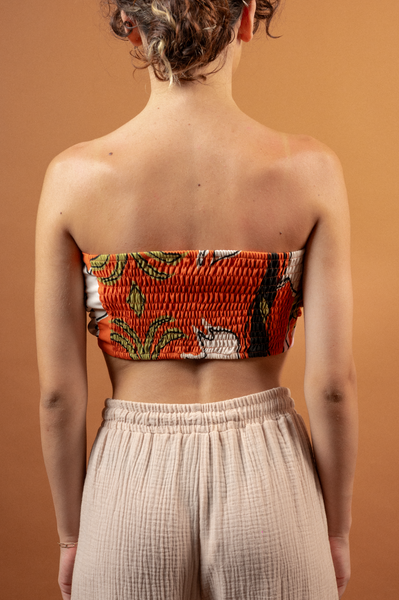 Dione Criss - Cross Crop Top