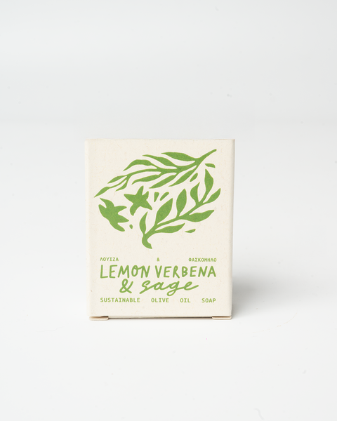 Lemon Verbena & Sage Natural Soap