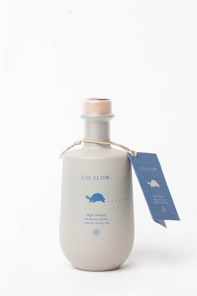 Go Slow | High Phenolic Organic Extra Virgin Olive Oil