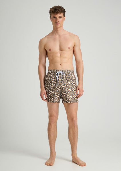 Mylos Swimwear Bronze Brown/Ocean Blue