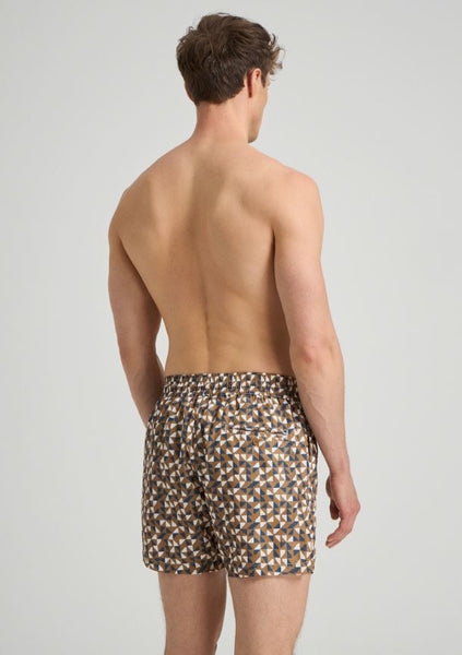 Mylos Swimwear Bronze Brown/Ocean Blue