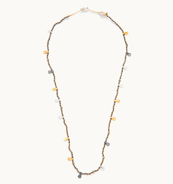 "Girasole" Short Stone Mix Necklaces