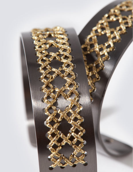 Rattan Black Bracelet