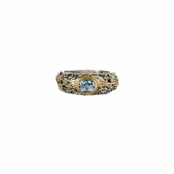 Eve Eden’s Garden ring in 18K Gold and Sterling Silver