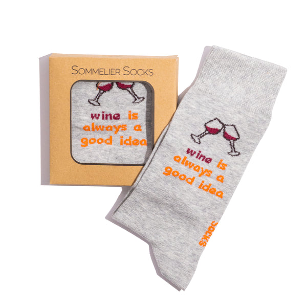 Sommelier Socks | GREY - Cheers
